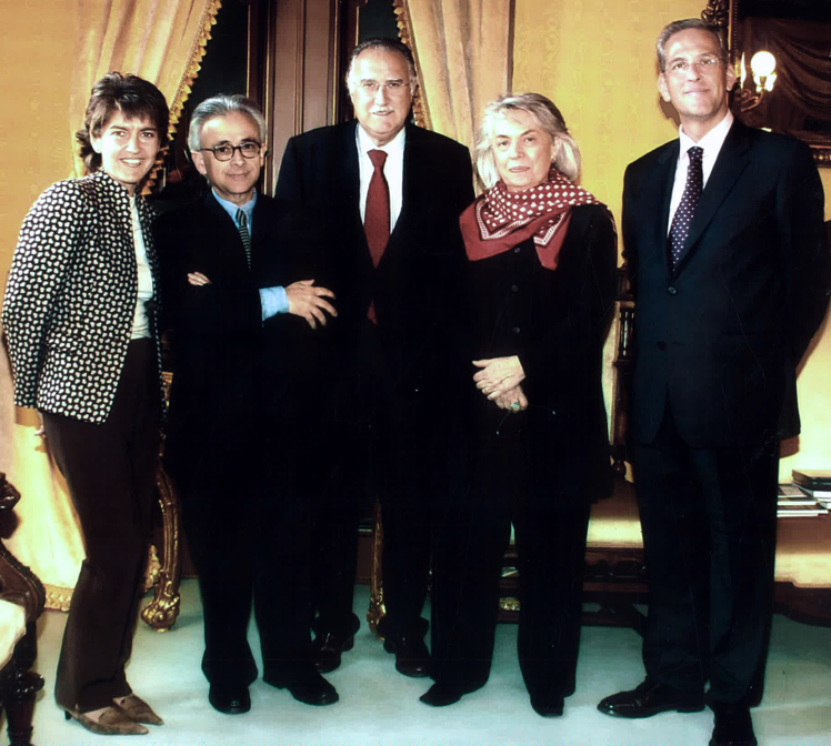 azkuna y fundadores y Damasio